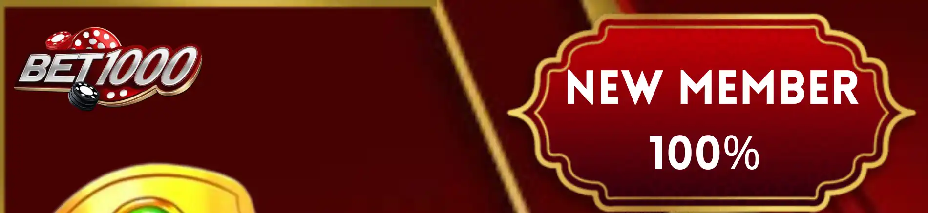 BONUS NEW MEMBER 100%